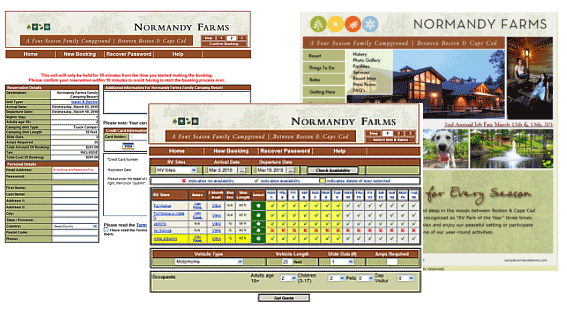 online reservations